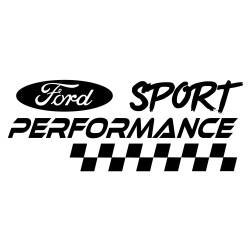 Sticker Auto Ford performance sport 1 