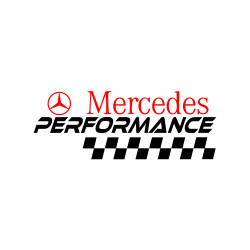 Sticker Auto mercedes performance