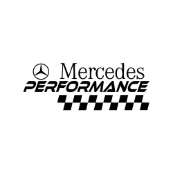 Sticker Auto mercedes perfromance 1 