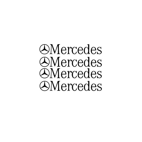Sticker Auto mercedes manere