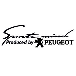 Sticker Auto Peugeot sports mind 