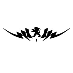 Sticker Auto Peugeot