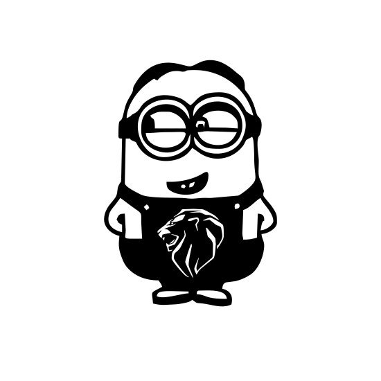 Sticker Auto Peugeot new minion