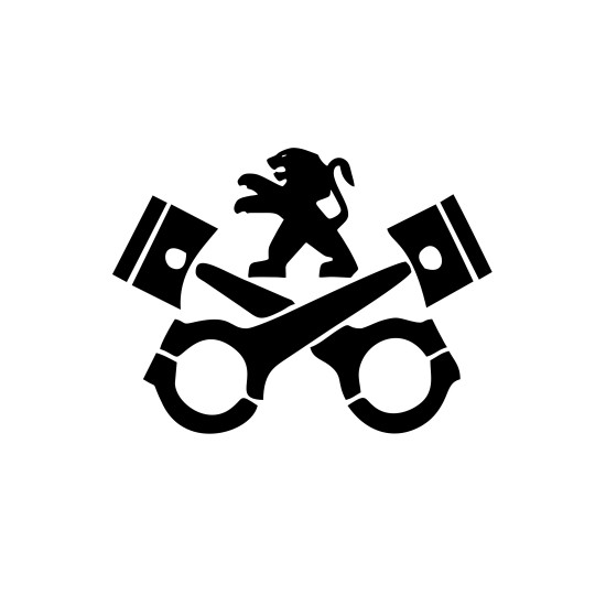 Sticker Auto Peugeot piston