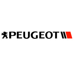 Sticker Auto Peugeot logo 