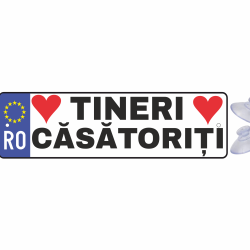 Placuta auto tineri casatoriti 1