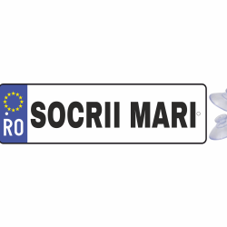 Placuta auto socrii mari