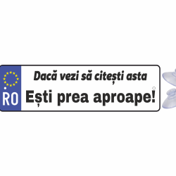 Placuta auto haioasa ' esti prea aproape '