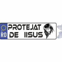 Placuta auto ' protejat de Iisus ' 