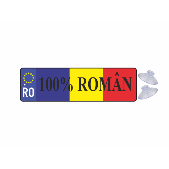 Placuta auto 100% roman