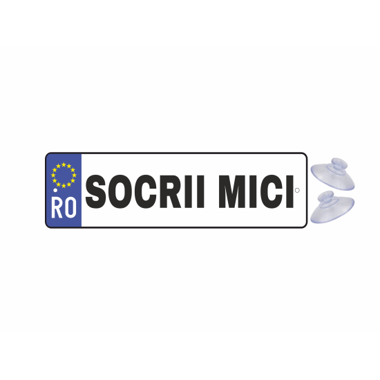 Placuta auto socrii mici