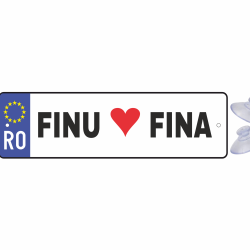 Placuta auto finu & fina 
