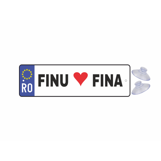 Placuta auto finu & fina
