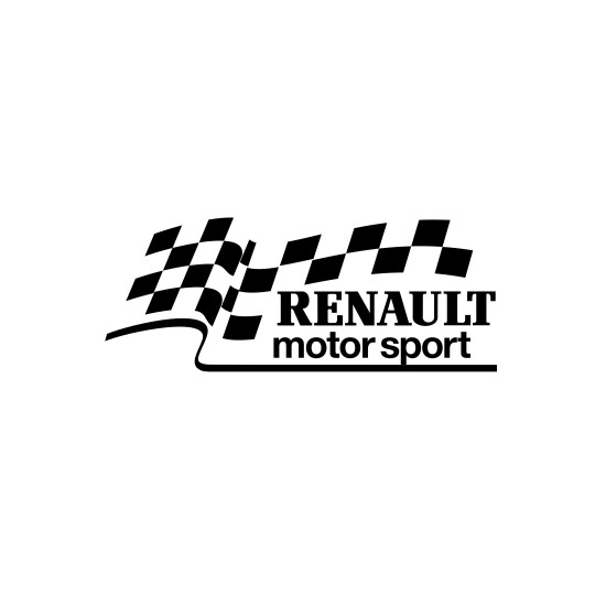 Sticker Auto Renault motor sport