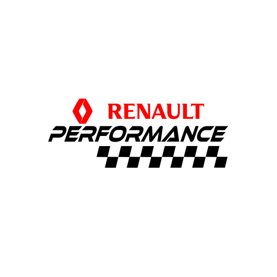 Sticker Auto Renault performance