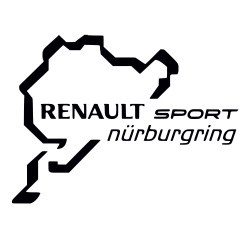 Sticker Auto Renault Nurburgring Sport