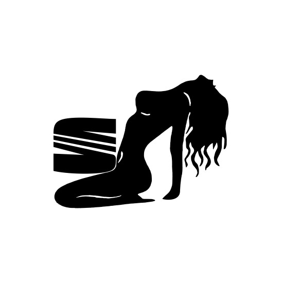 Sticker Auto Seat girl 1