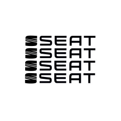 Sticker Auto Seat manere
