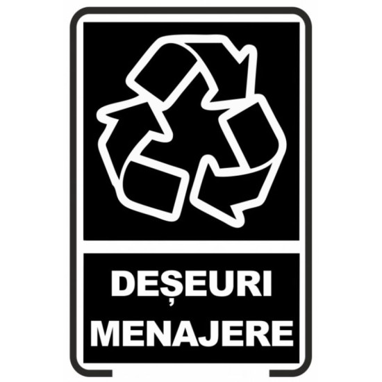 Semn indicator, deseuri menajere