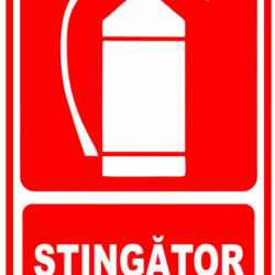 Semn indicator, stingator
