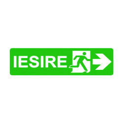Semn indicator, iesire sageata dreapta