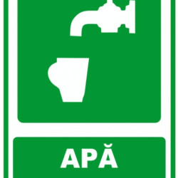 Semn indicator, apa potabila 
