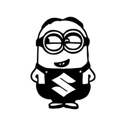 Sticker Auto suzuki minion