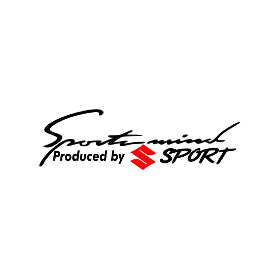 Sticker Auto suzuki sports mind 1