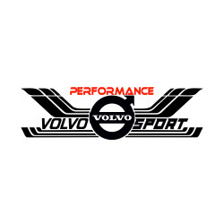 Sticker Auto Volvo performance