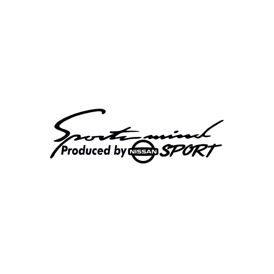 Sticker Auto Nissan sports mind