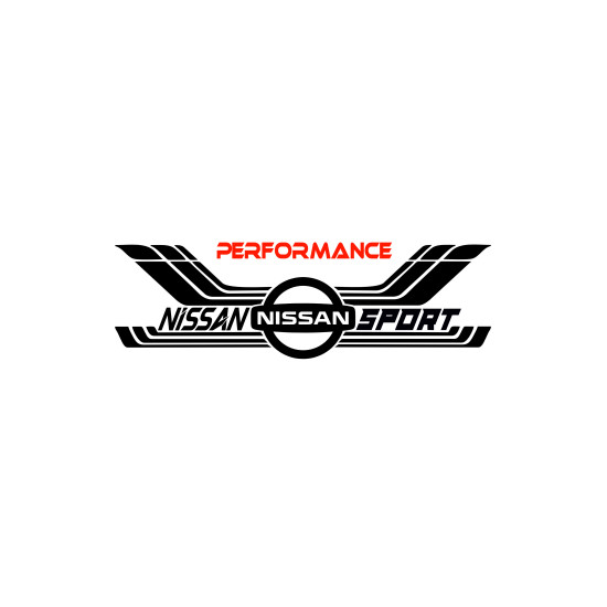 Sticker Auto Nissan sport