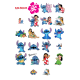 Set 44 Stickere Stitch, Stickere Decorative pentru Copii, Laptop, Telefon si Mobilier, Multicolor, STK-S vol.4