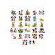 Set 28 Stickere Decorative – Mickey Mouse si Prietenii, Diverse Modele, Multicolor, STK-S – 28 Buc. – Vol. 2