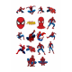 Set 18 Stickere Decorative – Spiderman – Diverse Modele, Multicolor, STK-S - 18 Buc.