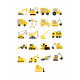 Set 21 Stickere Decorative – Utilaje Constructii – Diverse Modele, STK-S- Vol.3