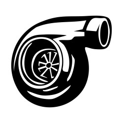 Sticker auto turbina