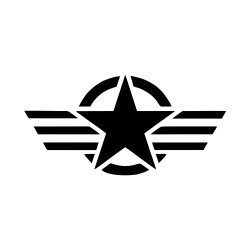 Sticker auto stea army