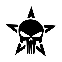 Sticker auto Punisher