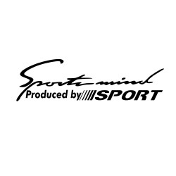 Sticker Auto volkswagen VW sports mind sport