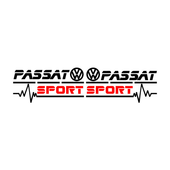 Sticker Auto volkswagen VW passat- oglinzi
