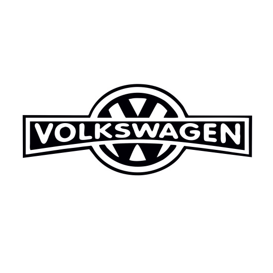 Sticker Auto volkswagen VW 1