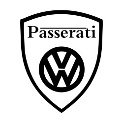Sticker Auto volkswagen VW passerati
