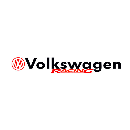 Sticker Auto volkswagen VW racing