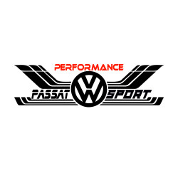 Sticker Auto volkswagen VW passat performance
